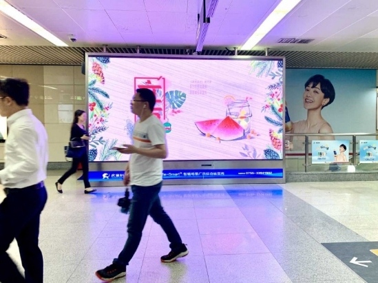 聆听立夏之声,聚焦虎童科技地铁大屏