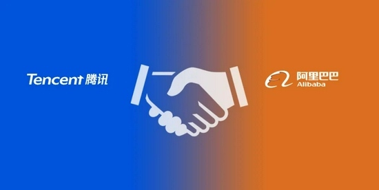 腾讯可以和阿里握手那字节呢